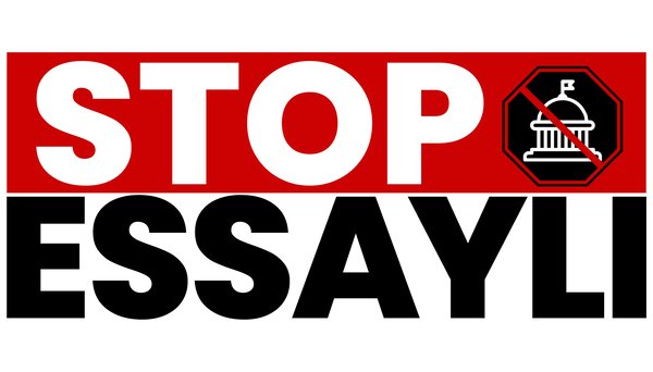Stop Essayli logo - wide format